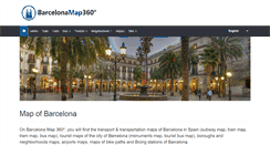 Desktop Screenshot of barcelonamap360.com